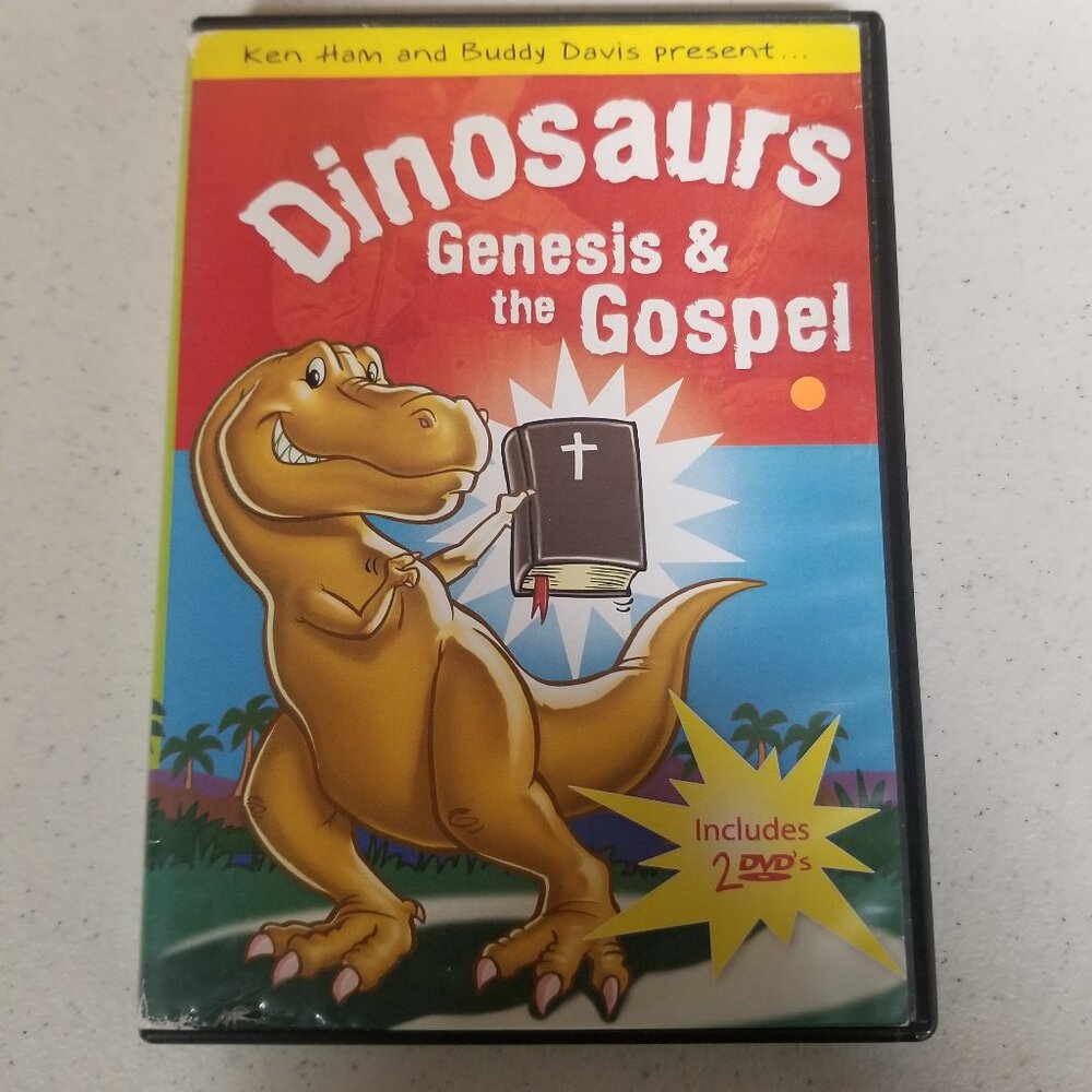 Dinosaurs Genesis and the Gospels 2 Disc DVD Set
